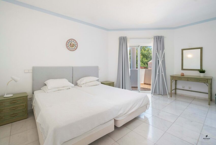 3 bedroom villa bedroom with terrace views in Gramacho Golf Resort, Carvoeiro - Algarve