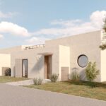 Eco-friendly Loft T2 townhouse at Cerro Mouro Algarve real estate with solar panels